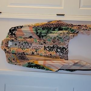Anthropologie Kimono Sleeve Wrap